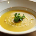 Bol de velouté de chou fleur crémeux