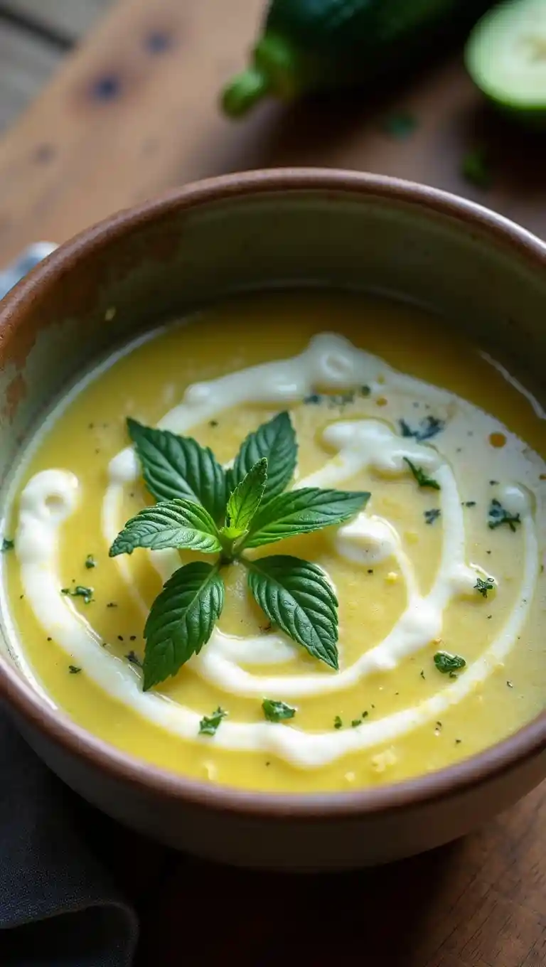 velouté de courgettes thermomix