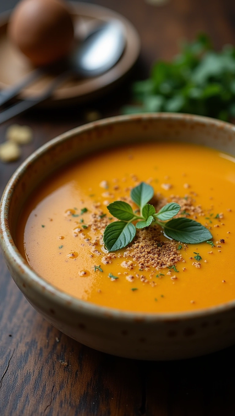 velouté de potimarron thermomix