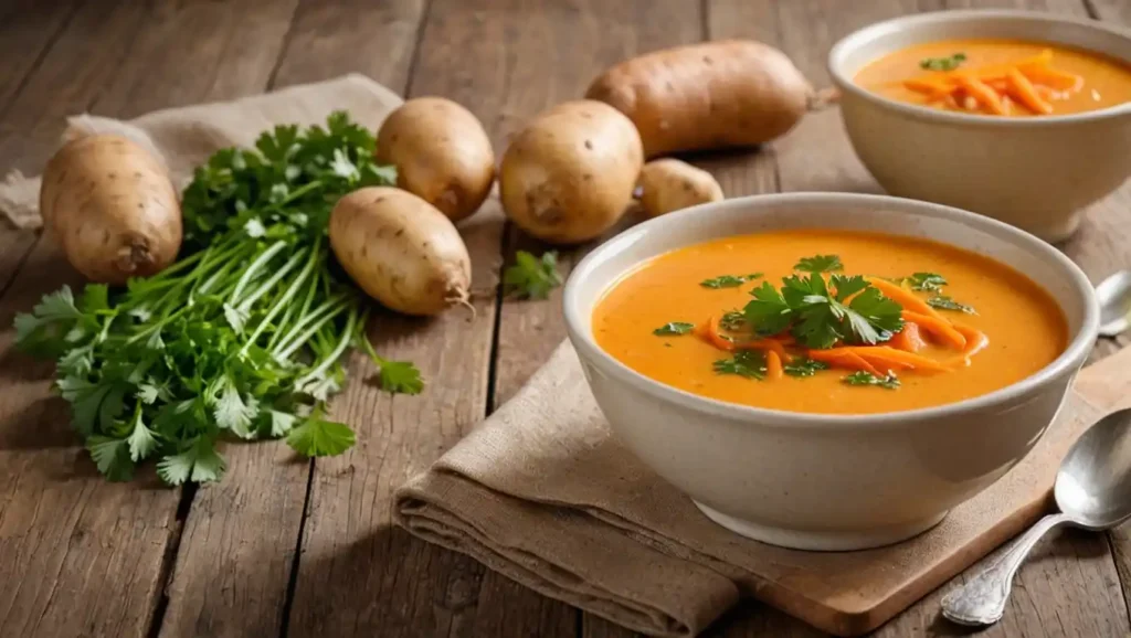 soupe carotte pomme de terre