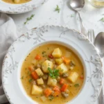 Soupe patate douce carotte