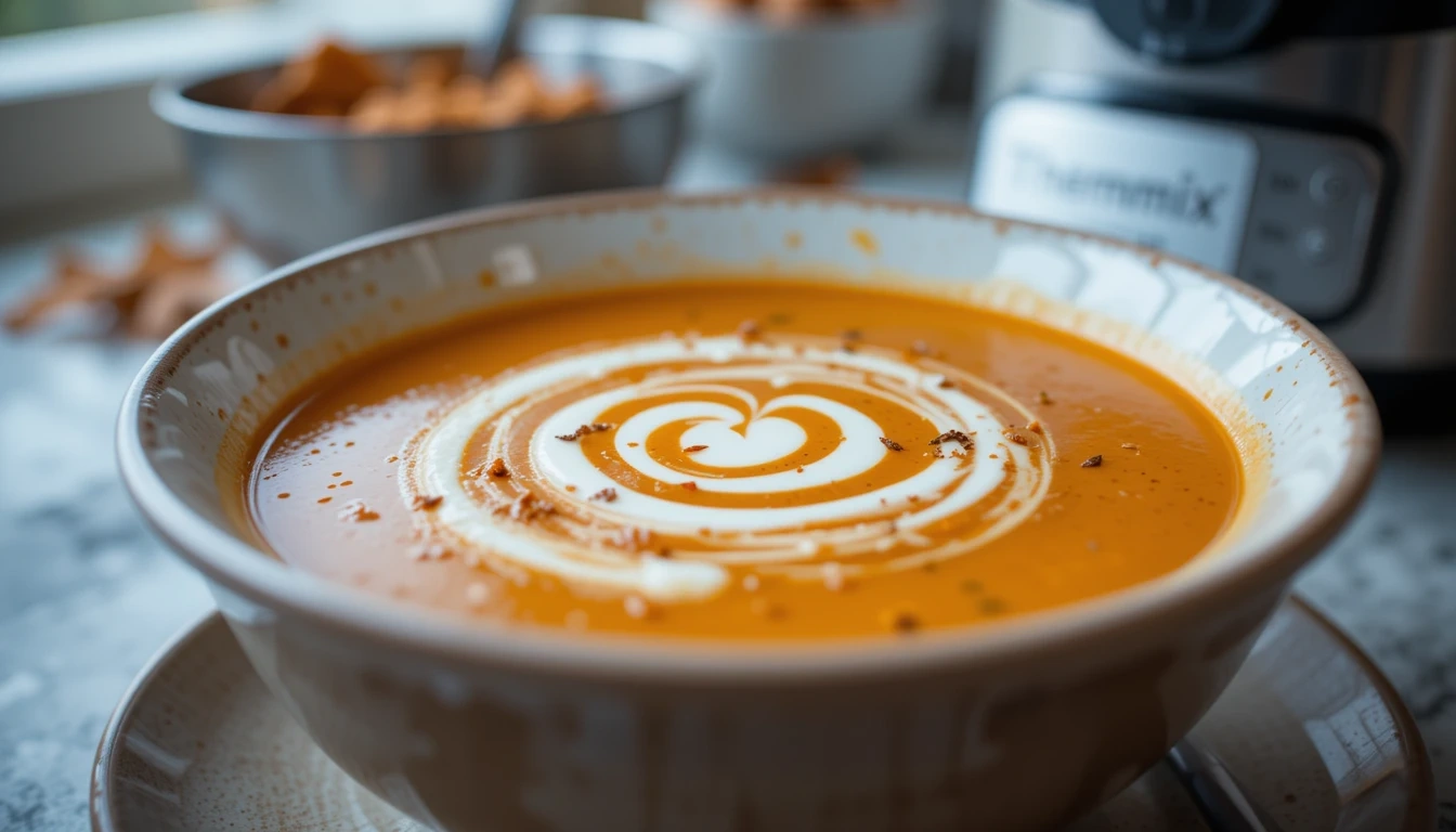 velouté de potimarron thermomix