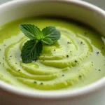 veloute petit pois thermomix