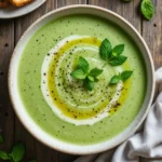 velouté de petits pois​