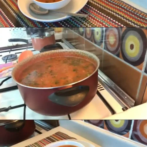 Soupe Tomate Vermicelle