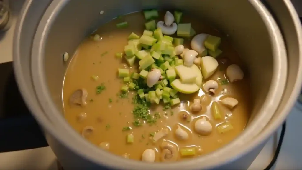 velouté de champignons thermomix