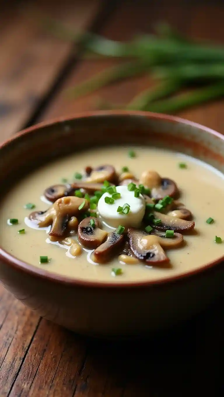 velouté de champignons thermomix