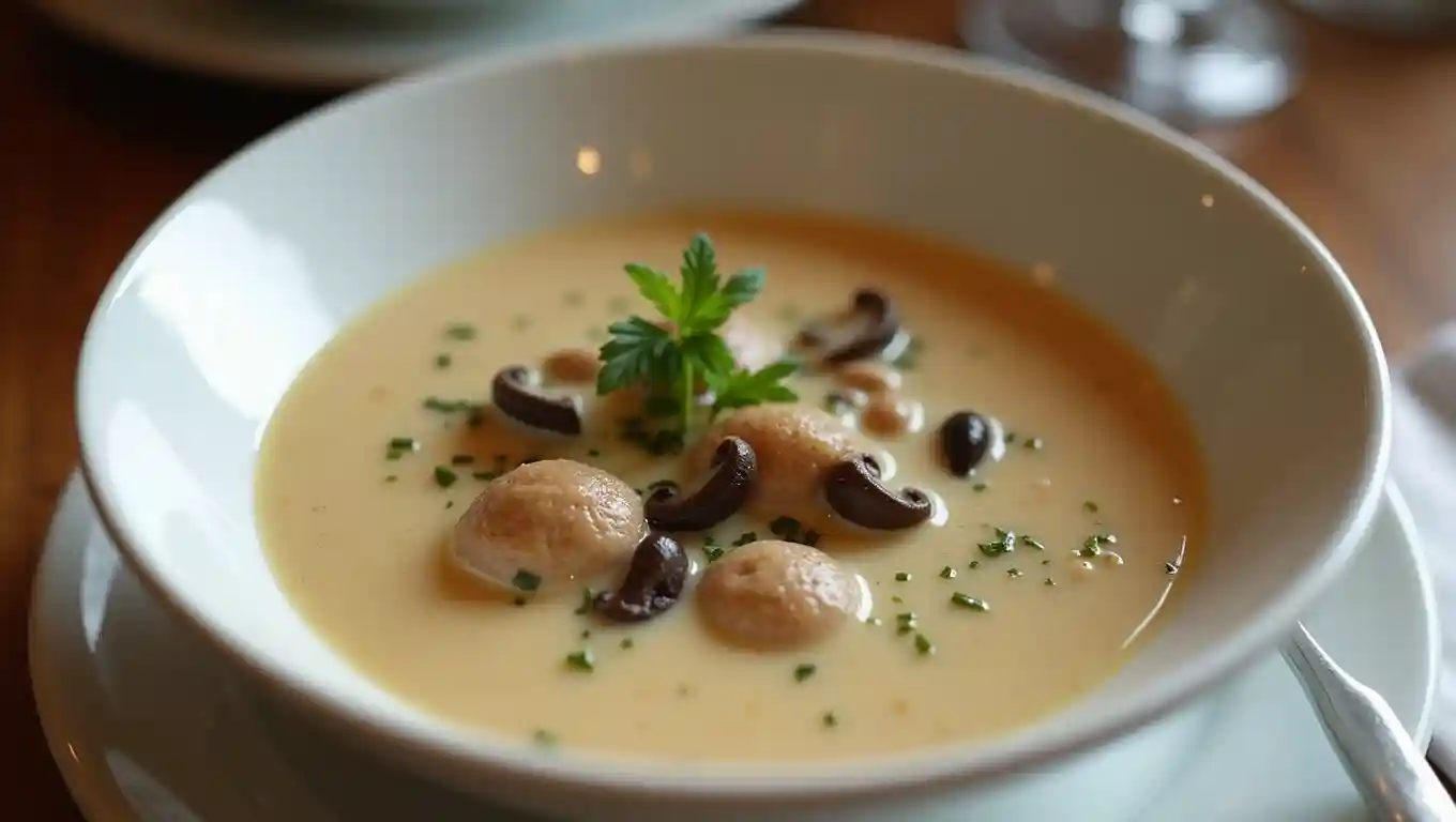 velouté de champignons thermomix